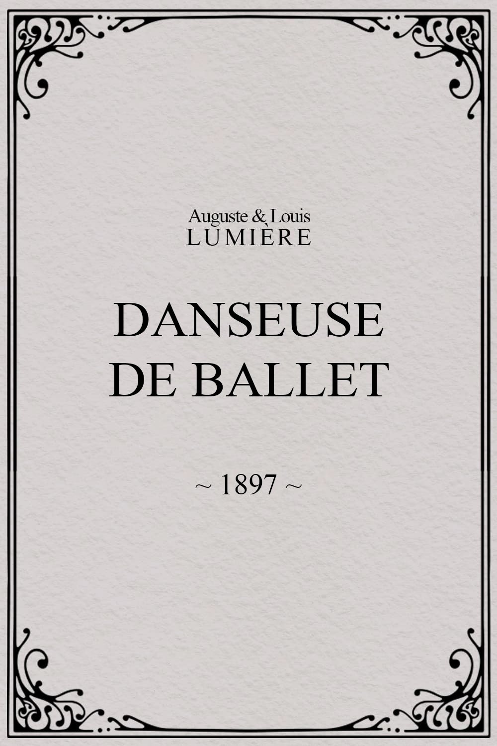 Danseuse de ballet
