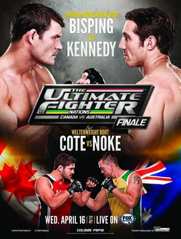 The Ultimate Fighter Nations Finale: Bisping vs. Kennedy