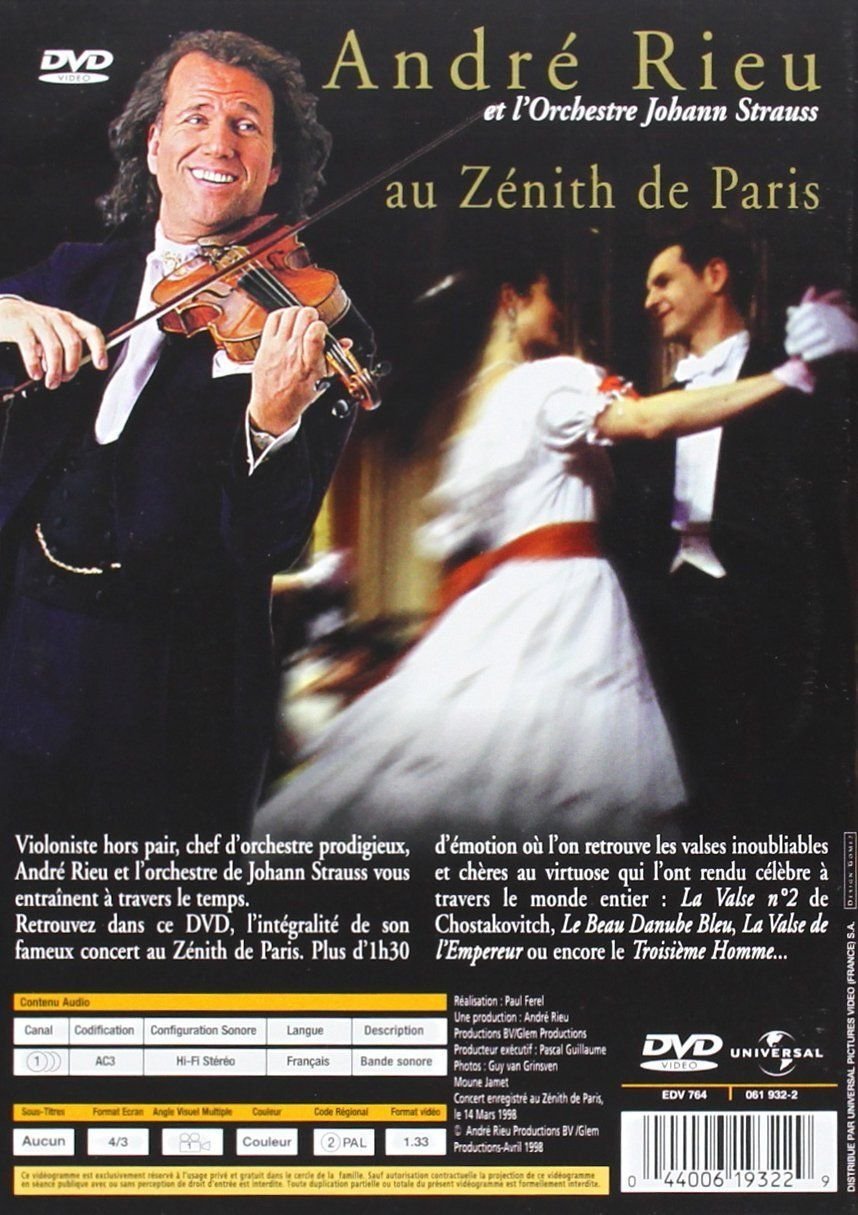 Andre Rieu - Au Zenith de Paris